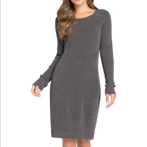 NWT Barefoot Dreams - CozyChic Ultra Lite® Long Sleeved Sweater Dress - Size M